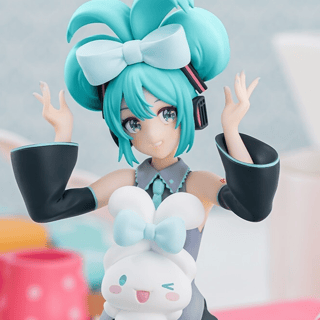 Hatsune Miku x Cinnamoroll - Premium Chokonose Figur - Sega - Profil