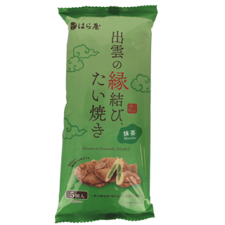 Waffeln mit Matcha - Izumo En-Musubi Taiyaki Matcha - Haraya - 150 g