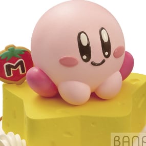 Kirby - sitzend auf Stern - Paldolce Collection Vol. 2  - Banpresto - Profil