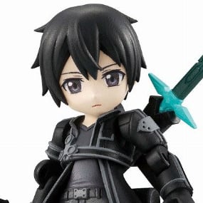Kirito - Sword Art Online - Desktop Army Actionfigure - Megahouse - Re-Release - Profil