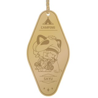 Sayu - Genshin Impact Relaxing Camp Series - Metal Keychain - miHoYo