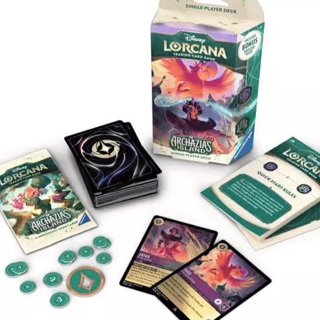 Lorcana - Disney Lorcana 7: Archazia's Island - Amethyst and Steel - Starter Deck (Englisch)
