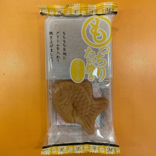 Waffeln mit Vanillecreme gefüllt - Mocchiri Taiyaki Cream - Tada - 78 g