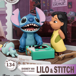Lilo & Stitch - Disney 100 Years of Wonder - D-Stage Diorama - Beast Kingdom Toys - Profil
