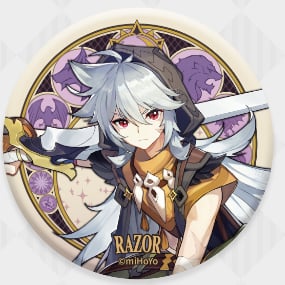 Razor - Genshin Impact - Mondstadt Series Chara Can Badge
