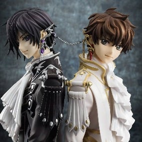 Lelouch Lamperouge & Suzaku Kururugi - CLAMP Works G.E.M. Set von MegaHouse - Profil