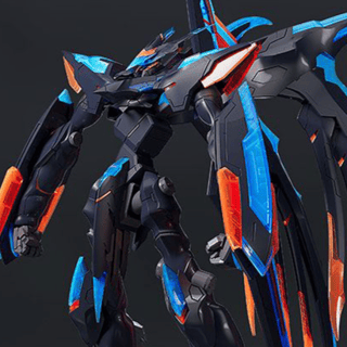 Fafner Mark Alles - Moderoid Model Kit - Good Smile Company - Profil