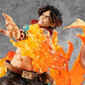 Puma / Portgas D. Ace - 15th Anniversary Limited Version - Portrait of Pirates Neo Maximum - Megahouse - Profil