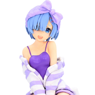 Rem - Noodle Stopper - Room Wear Purple Color - Furyu