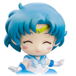 Sailor Merkur - Petit Chara Land Figur - Version B - Bishoujo Senshi Sailor Moon - Profil