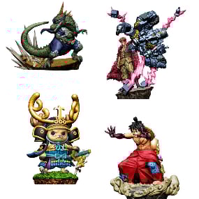 Set - Logbox Re:Birth Wano Kuni Vol. 2 - Megahouse (4 Figuren) - Neuauflage