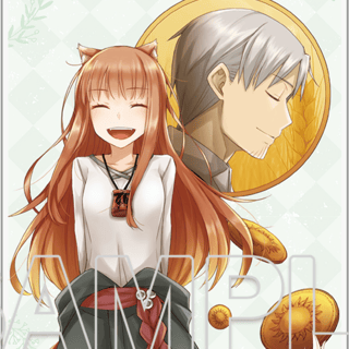 Spice and Wolf - Acrylic Plate / Acrylic Stand (Dengeki Bunko Renewal Cover 2) - Kadokawa - Profil