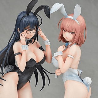 Black Bunny Aoi & White Bunny Natsume - Ikomochi Original - Ensoutoys - Profil