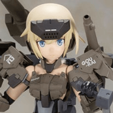 Gourai-Kai & Exosuit Unit - Frame Arms Girl Model Kit - Kotobukiya - Profil