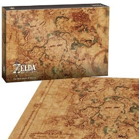 Hyrule Map - The Legend of Zelda Breath of the Wild Puzzle (750 Teile) - Profil