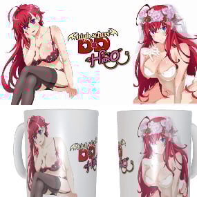 Rias - Highschool DXD Hero Mug - Motiv 3 - Sakami - Profil