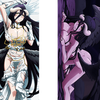 Albedo - Dakimakura Kissenbezug 60 x 150 cm - 2way Tricot - Profil