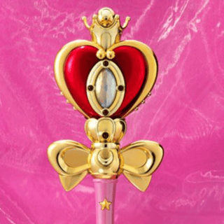 Bâton Lunaire Spiral Heart Moon Rod - Proplica 1/1 Brilliant Color - Bandai - Profil