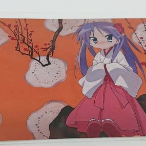 Lucky Star - Kagami Miko Postkarte