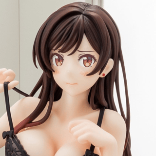 Chizuru Mizuhara - See-through Lingerie Figure (Hakoiri Musume, Rent-A-Girlfriend, 23 cm) - Profil