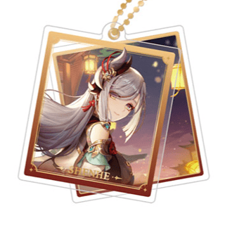 Shenhe - Genshin Impact - Acrylanhänger (Double Acrylic Strap) - miHoYo - Profil