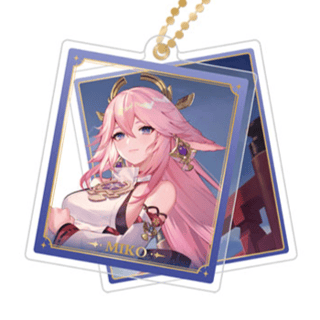 Yae Miko - Genshin Impact - Acrylanhänger (Double Acrylic Strap) - miHoYo