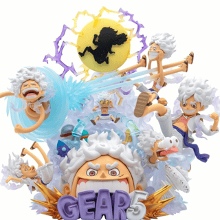 Monkey D. Ruffy - One Piece - WCF Premium (Gear 5 Special) - Banpresto - Profil