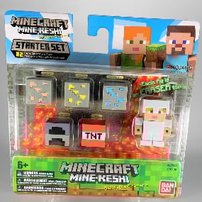 Alex Radiergummi-Set - Mine-Keshi - Minecraft