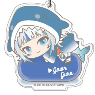 Gawr Gura - Hololive (Hug Meets Vol. 2) - Acrylanhänger - Bandai - Profil