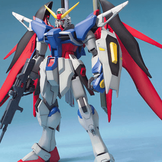 ZGMF-X42S Destiny Gundam - MG 1/100 - Modelkit - Bandai Spirits - Profil