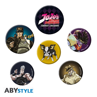 Jojo´s Bizarre Adventure - "Stardust Crusaders" - Badge Pack - ABYStyle - Profil