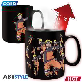 Multicloning - Naruto Shippuden - 460 ml Tasse - Thermotasse/ Heat Change - AbyStyle - Profil