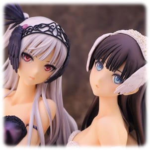 White Odet & Black Odile - T2 Art Girls - Skytube - Figurines de Collection - Profil