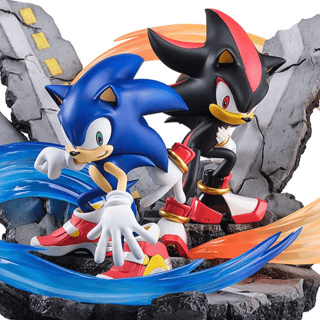 Sonic und Shadow - Sonic Adventure 2 - S-Fire Super Situation Figure - Sega - Profil