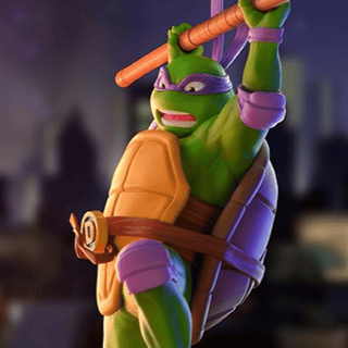 Donatello - Teenage Mutant Ninja Turtles Figur - AbyStyle  - Profil