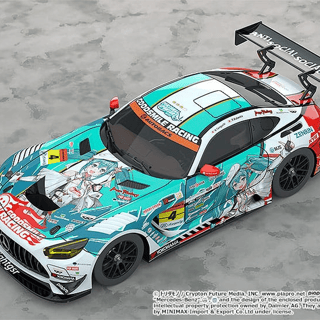 Hatsune Miku AMG 2023 - Season Opening - Itasha 1/64  - GOOD SMILE Racing - Profil