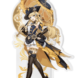 Navia - Genshin Impact - Court of Fontaine Chara Acrylic Stand - miHoYo - Profil