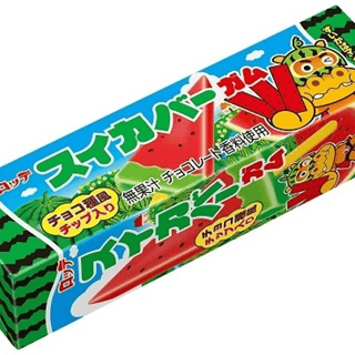 Suika Bar Watermelon - Chewing Gum - Lotte - 21 g - Profil