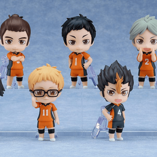 Set - Haikyuu!! 02 Karasuno Edition - Nendoroid Surprise - Orange Rouge (7 Figuren) - Profil