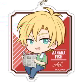 Ash Lynx - Banana Fish - großer Acryl-Schlüsselanhänger Vol. 2 - Canaria - Profil