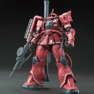 MS-06S Char Aznable's Zaku II Commander Type - HG 1/144 - Modelkit - Bandai Spirits - Profil