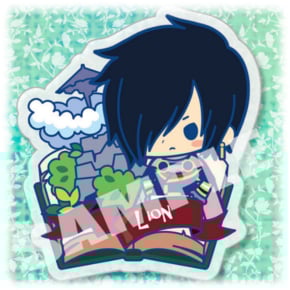 Tales of Friends Clear Brooch Collection Vol. 2 - Lion Magnus - Profil