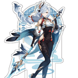 Shenhe - Genshin Impact - Liyue Harbor Series Chara Acrylic Stand / Acrylaufsteller - miHoYo