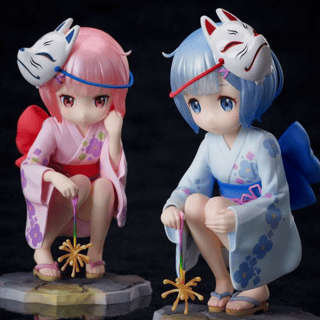 Rem and Ram Set - Childhood - Summer Memories - F:Nex - Furyu - Profil