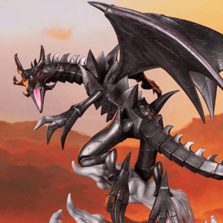 Red-Eyes Black Dragon - Black Edition - First 4 Figures Yu-Gi-Oh! PVC Figure - Profil