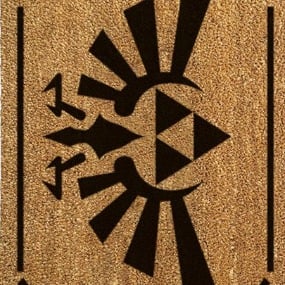 Triforce - The Legend of Zelda Doormat - Pyramid - Profil