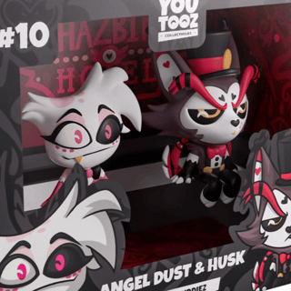 Angel Dust & Husk - Monitor Buddiez - Hazbin Hotel Vinyl Figur - Youtooz - Profil