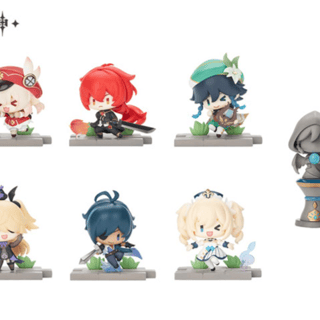 6er Set - Mondstadt Chibi Figur - Genshin Impact - miHoYo - Profil