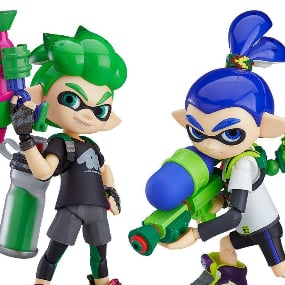 Figma 462-DX Splatoon Boy / Inkling Doppelset - Deluxe Edition - Profil