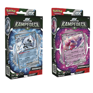 Pokemon TCG - Pokemon Ex-Kampfdeck - Juli 2023 - Granforgita-EX/ Baojian-EX/ Ampharos - Random Selection (german)
